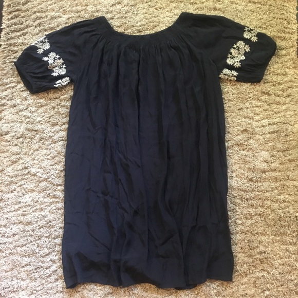 Ann Taylor Loft Tunic Dress with Embroidery Front - Picture 2 of 5